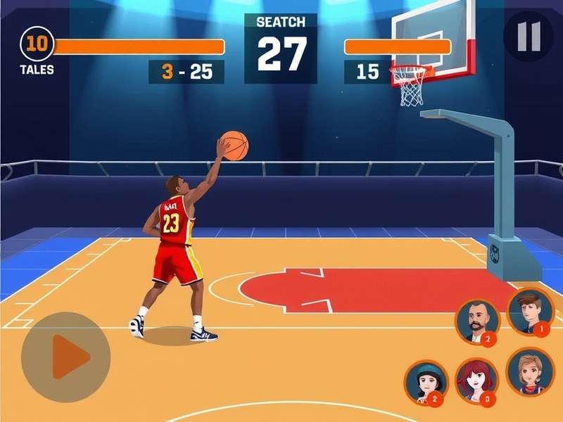 Basket Tiger Glory gameplay screenshot